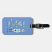 RICK EN MORTY™ | Dat was mijn plan de hele tijd Bagagelabel (Voorkant horizontaal)