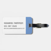 RICK EN MORTY™ | Dat was mijn plan de hele tijd Bagagelabel (Achterkant horizontaal)