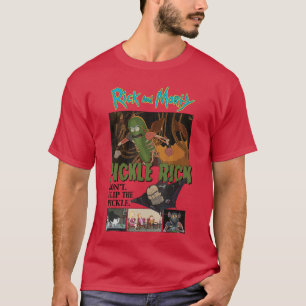 Rick en Morty Dont Fliphe Pickle Volwassenen Carto T-shirt