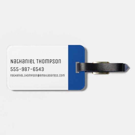 RICK EN MORTY™ | Eerbiediging van uw tandwielen Bagagelabel (Achterkant horizontaal)