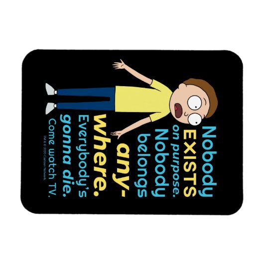 RICK EN MORTY™ | Er bestaat geen enkel doel Magneet (Horizontaal)