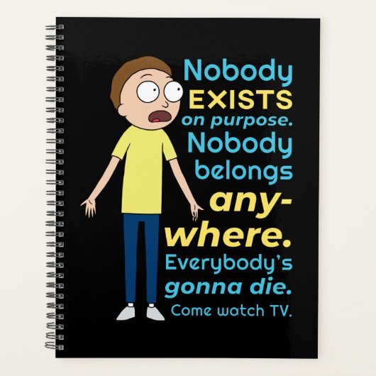 RICK EN MORTY™ | Er bestaat geen enkel doel Planner (Voorkant)