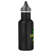 Rick en Morty Falling Quote Badge Waterfles (Links)