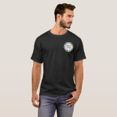 Rick en Morty Forever en Ever Atomic Badge T-shirt (Voorkant volledig)