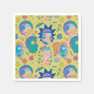 RICK EN MORTY™ Geïnfecteerd Smith Family Patt Servet