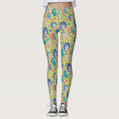 RICK EN MORTY™ | Geïnfecteerd Smith Family Pattern Leggings (Voorkant)