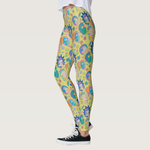 RICK EN MORTY™ Geïnfecteerd Smith Family Pattern Leggings