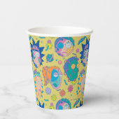 RICK EN MORTY™ | Geïnfecteerd Smith Family Pattern Papieren Bekers (Achterkant)
