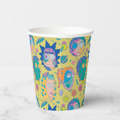 RICK EN MORTY™ | Geïnfecteerd Smith Family Pattern Papieren Bekers (Rechts)