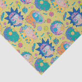 RICK EN MORTY™ | Geïnfecteerd Smith Family Pattern Tissuepapier (Detail)