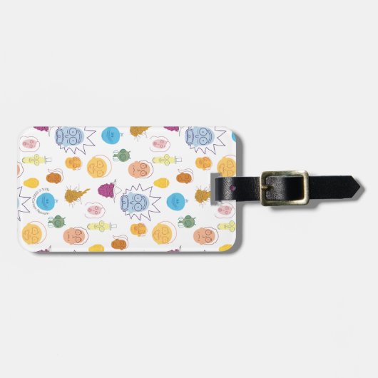 RICK EN MORTY™ | Get Schwieth Bagagelabel (Voorkant horizontaal)