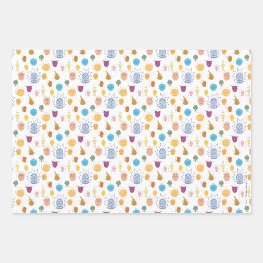 RICK EN MORTY™ | Get Schwieth Inpakpapier Vel (Voorkant 3)