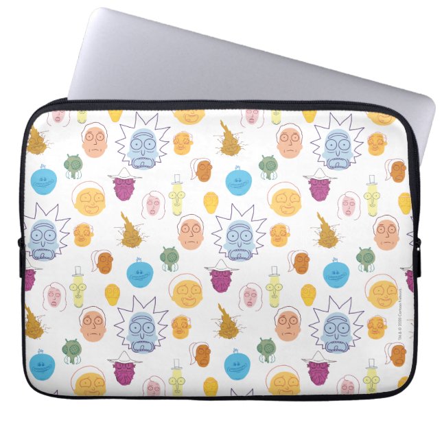 RICK EN MORTY™ | Get Schwieth Laptop Sleeve (Voorkant)