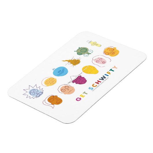 RICK EN MORTY™ | Get Schwieth Magneet (Linkerzijde)