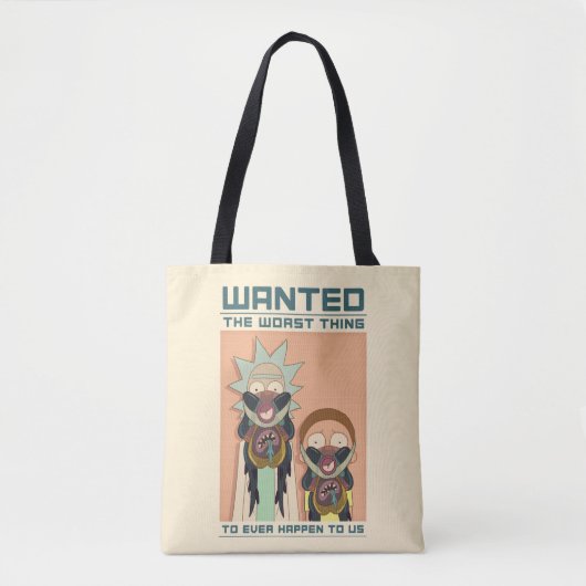 RICK EN MORTY™ | Gezocht Poster van Glorzo Draagtas (Voorkant)