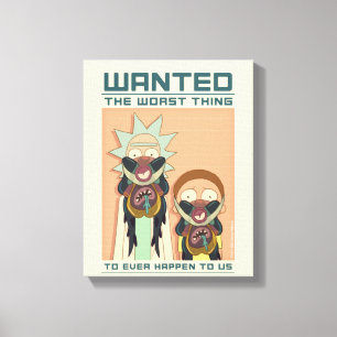 RICK EN MORTY™  Glorzo Gezocht Poster Canvas Afdruk