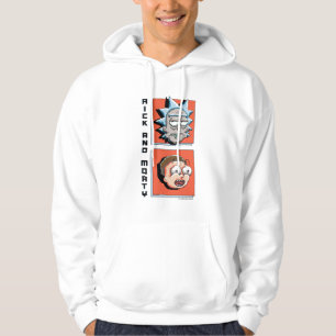 RICK EN MORTY™   Grafisch pixelververbeeld paneel Hoodie