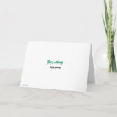 RICK EN MORTY™ | Het Portals Patroon doorlopen Kaart (Achterkant)