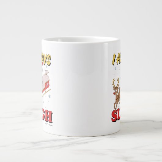 Rick en Morty | I Altijd Sleigh Extra Grote Beker (Voorkant)