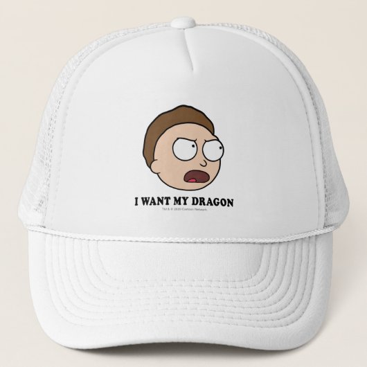 RICK EN MORTY™ | Ik wil mijn draak Trucker Pet (Voorkant)