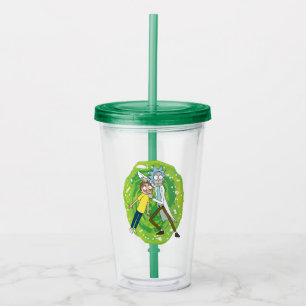 RICK EN MORTY™   Kijk daar eens naar Acryl Drinkbeker