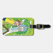 RICK EN MORTY™ | Kijk daar eens naar Bagagelabel (Voorkant horizontaal)