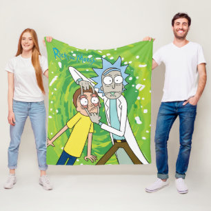 RICK EN MORTY™   Kijk daar eens naar Fleece Deken
