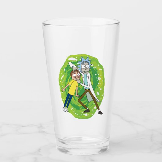 RICK EN MORTY™ | Kijk daar eens naar Glas (Voorkant)