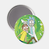RICK EN MORTY™ | Kijk daar eens naar Magneet (Voorkant / Achterkant)