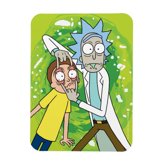 RICK EN MORTY™ | Kijk daar eens naar Magneet (Verticaal)