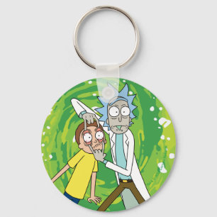 RICK EN MORTY™   Kijk daar eens naar Sleutelhanger