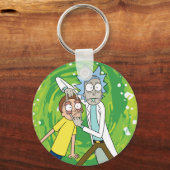 RICK EN MORTY™ | Kijk daar eens naar Sleutelhanger (Voorkant)