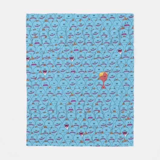 RICK EN MORTY™ | Kirkland Meeseeks Fleece Deken (Voorkant)