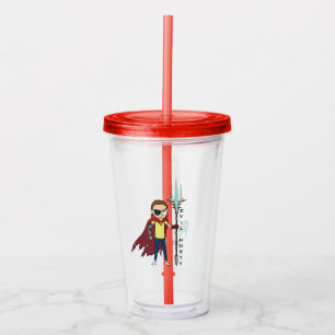 RICK EN MORTY™   Kwaad Morty Acryl Drinkbeker