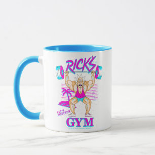 RICK EN MORTY™   Lid van Rick's Gym Club Mok