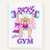 RICK EN MORTY™ | Lid van Rick's Gym Club Notitieboek (Voorkant)