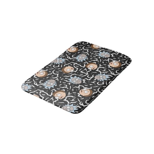 Rick en Morty Lightning Pattern Badmat (Gekanteld)