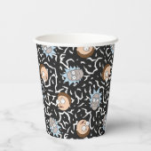 Rick en Morty Lightning Pattern Papieren Bekers (Achterkant)