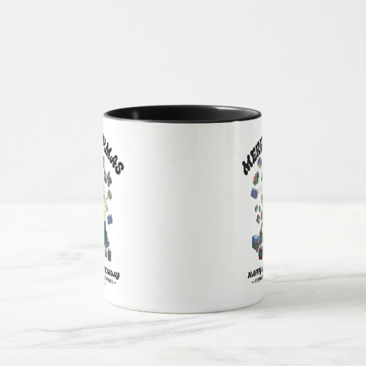 Rick en Morty | Merry Rickmas-Cadeaus Mok (Midden)