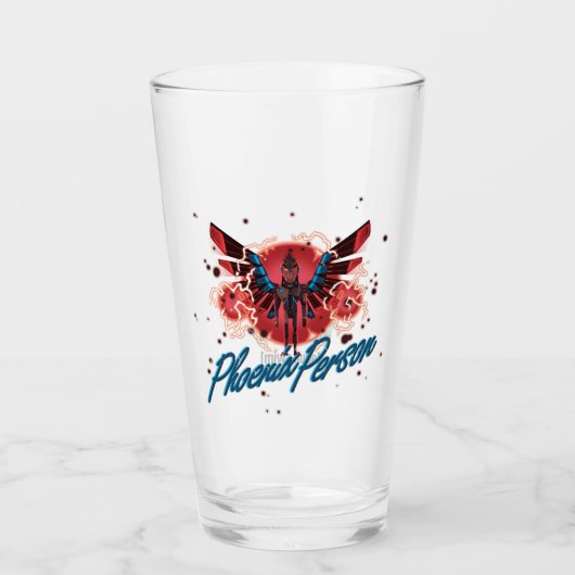 RICK EN MORTY™ | Phoenix Person Glas (Voorkant)