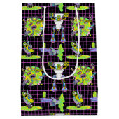 RICK EN MORTY™ | Pickle Rick Portal Patroon Medium Cadeauzakje (Achterkant)