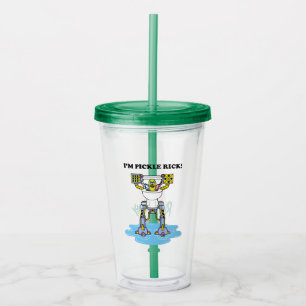 RICK EN MORTY™   Pickle Rick Toilet Mech Acryl Drinkbeker