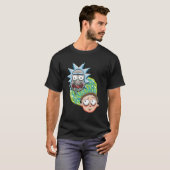 RICK EN MORTY™ | Pixelverse Portal Grafisch T-shirt (Voorkant volledig)