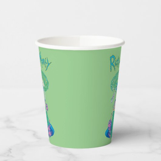 RICK EN MORTY™ | Poortredding Papieren Bekers (Links)