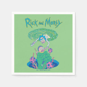 RICK EN MORTY™ Poortredding Servet