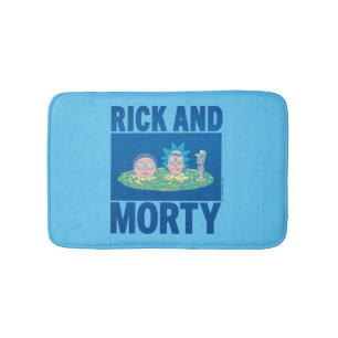 RICK EN MORTY™ Portaal zoeken Badmat