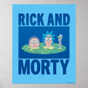 RICK EN MORTY™   Portaal zoeken Poster