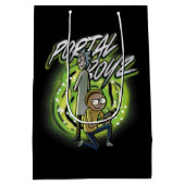 Rick en Morty - Portal Boyz Medium Cadeauzakje (Achterkant)