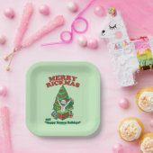 Rick en Morty | Portal Rick Merry Rickmas Papieren Bordje (Feest)