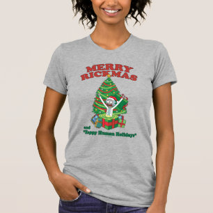 Rick en Morty Portal Rick Merry Rickmas T-shirt